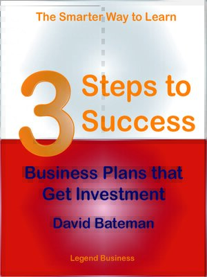 cover image of 3 Steps to Success: Business Plans that Get Investment